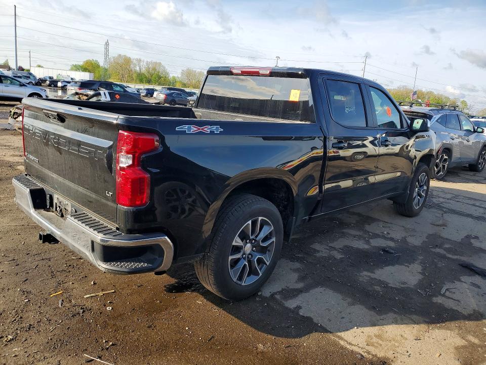 2024 Chevrolet Silverado VIN 1GCPDKEK7RZ215599 COPART salvage auction — FRONT END, Mi - Certificate Of Title, sold $12,400 on 2026-07-31 (photo 3)