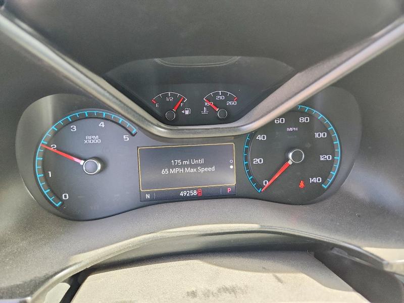 2021 Chevrolet Colorado VIN 1GCPTDE14M1231577 COPART salvage auction — SIDE, Ut - Salvage Certificate, sold $10,900 on 2026-07-02 (photo 9)