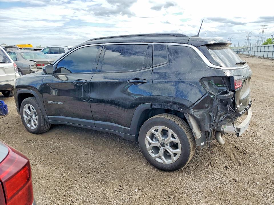 2025 Jeep Compass VIN 3C4NJDBN5ST548844 COPART salvage auction — REAR END, Il - Salvage Certificate, sold $7,800 on 2026-07-28 (photo 2)