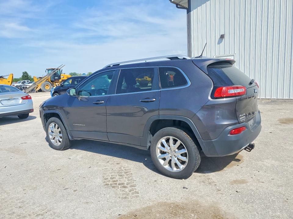 2014 Jeep Cherokee VIN 1C4PJMDB4EW203878 COPART salvage auction — FRONT END, Ia - Cert Of Title-Salvage Title, sold $550 on 2026-07-31 (photo 2)
