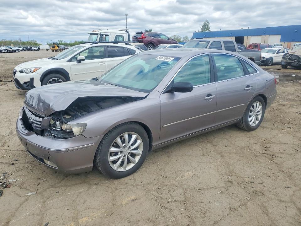 2007 Hyundai Azera VIN KMHFC46F67A141224 COPART salvage auction — FRONT END, Oh - Cert Of Title-Salvage, sold $450 on 2026-07-07 (photo 1)