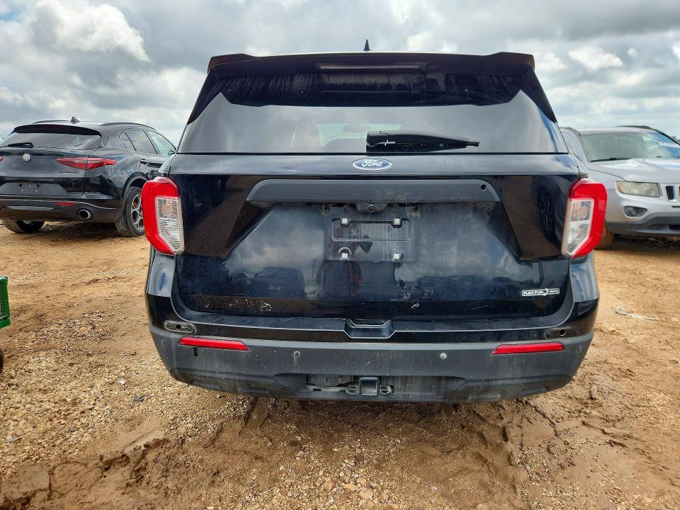 2024 Ford Explorer VIN 1FM5K8AB6RGA67474 COPART salvage auction — FRONT END, Tx - Salvage Vehicle Title, sold $3,000 on 2026-07-09 (photo 6)