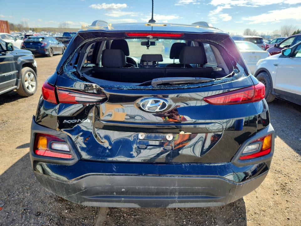 2020 Hyundai VIN KM8K12AA2LU544789 COPART salvage auction — REAR END, On - Permit Salvage, sold $4,050 on 2026-07-07 (photo 6)