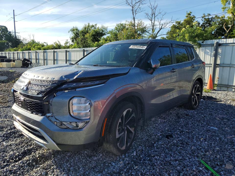 2022 Mitsubishi Outlander VIN JA4J3UA87NZ017480 COPART salvage auction — FRONT END, Fl - Certificate Of Destruction, sold $5,400 on 2026-07-14 (photo 1)