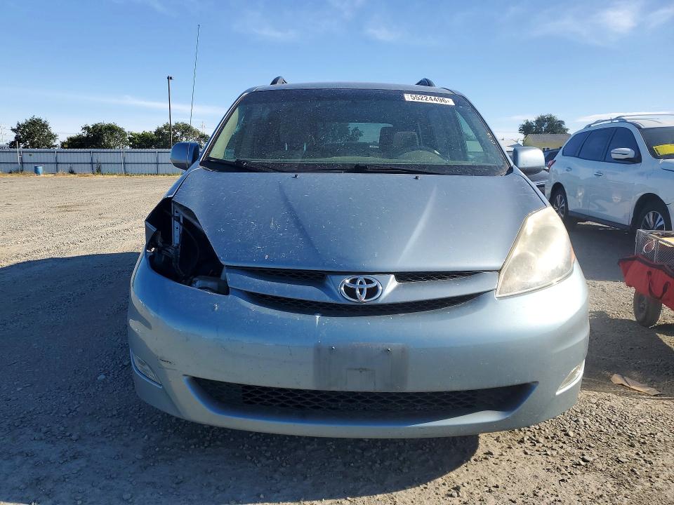 2010 Toyota Sienna VIN 5TDYK4CC9AS331619 COPART salvage auction — FRONT END, Ca - Salvage Certificate, sold $2,200 on 2026-07-16 (photo 5)
