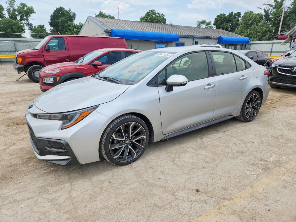 2022 Toyota VIN JTDS4MCE3N3513065 COPART salvage auction — HAIL, Md - Cert Of Salvage > 75% Damage, sold $4,200 on 2026-07-27 (photo 1)