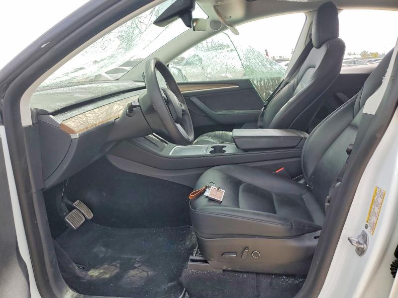 2023 Tesla Model y VIN 7SAYGAEE8PF583103 COPART salvage auction — VANDALISM, On - Permit No Brand - Unfit, sold $15,300 on 2026-07-03 (photo 7)