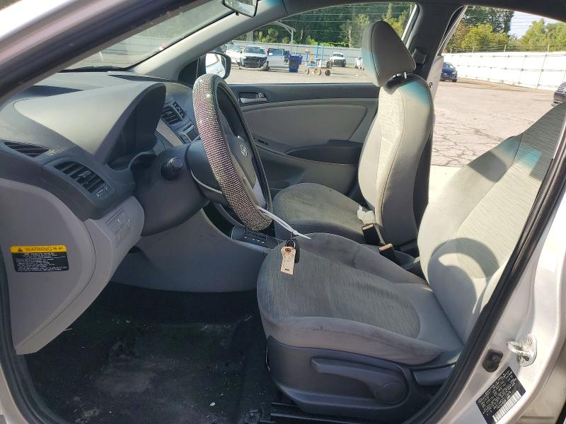 2017 Hyundai Accent VIN KMHCT4AE8HU175375 COPART salvage auction — REAR END, Ga - Cert Of Title-Salvage, sold $1,000 on 2026-07-27 (photo 7)