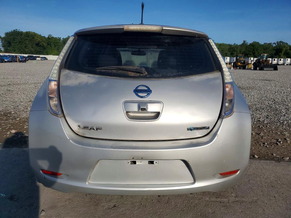 2012 Nissan Leaf VIN JN1AZ0CP2CT023904 COPART salvage auction — FRONT END, Fl - Cert Of Title Slvg Rebuildable, sold $325 on 2026-07-29 (photo 6)