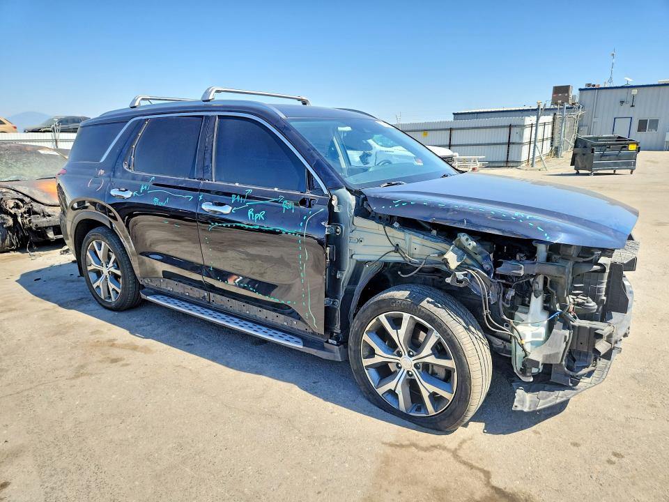 2020 Hyundai Palisade VIN KM8R34HE7LU170712 COPART salvage auction — FRONT END, Ca - Salvage Certificate, sold $4,300 on 2026-07-31 (photo 4)