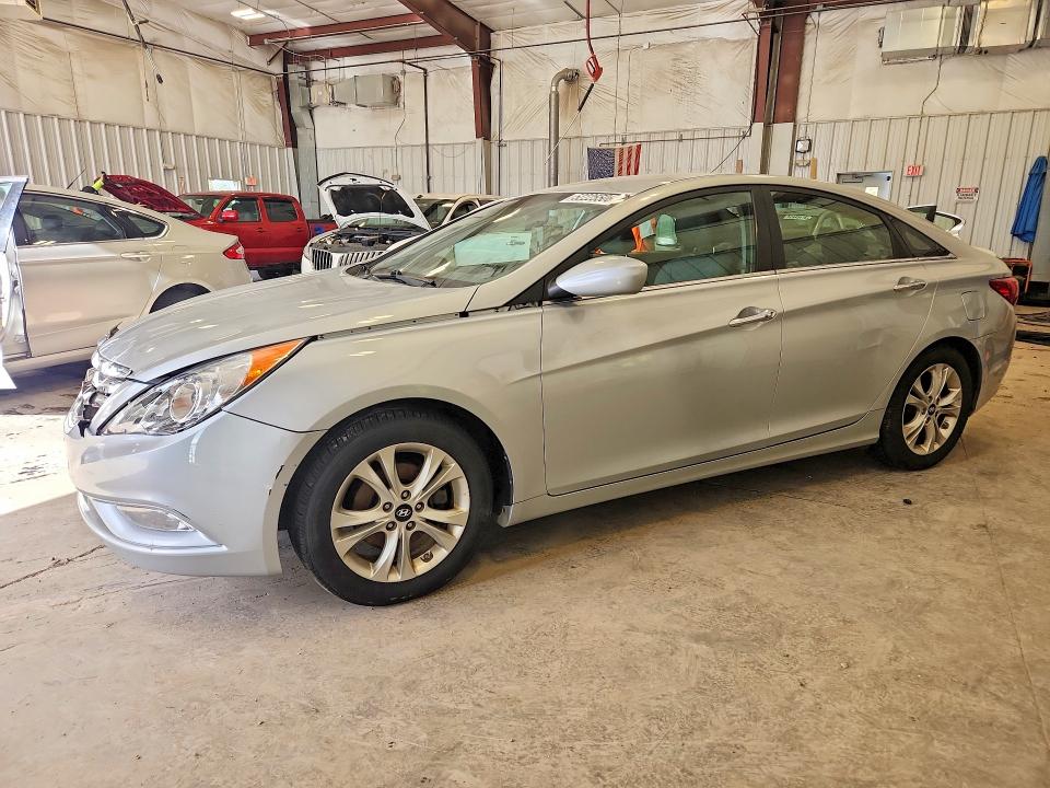 2012 Hyundai Sonata VIN 5NPEC4AB5CH407940 COPART salvage auction — FRONT END, Wi - Certificate Of Title, sold $1,050 on 2026-07-06 (photo 1)