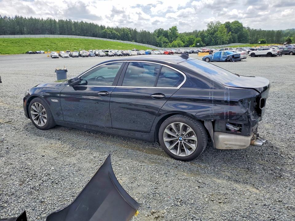 2016 BMW 5 series VIN WBA5A5C53GG348378 COPART salvage auction — REAR END, Nc - Salvage Certificate Of Title, sold $4,550 on 2026-07-09 (photo 2)
