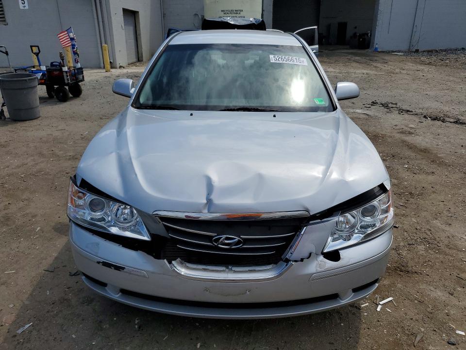 2010 Hyundai Sonata VIN 5NPET4AC5AH616889 COPART salvage auction — FRONT END, VA - CERT OF TITLE - SALVAGE, sold $275 on 2026-07-29 (photo 5)