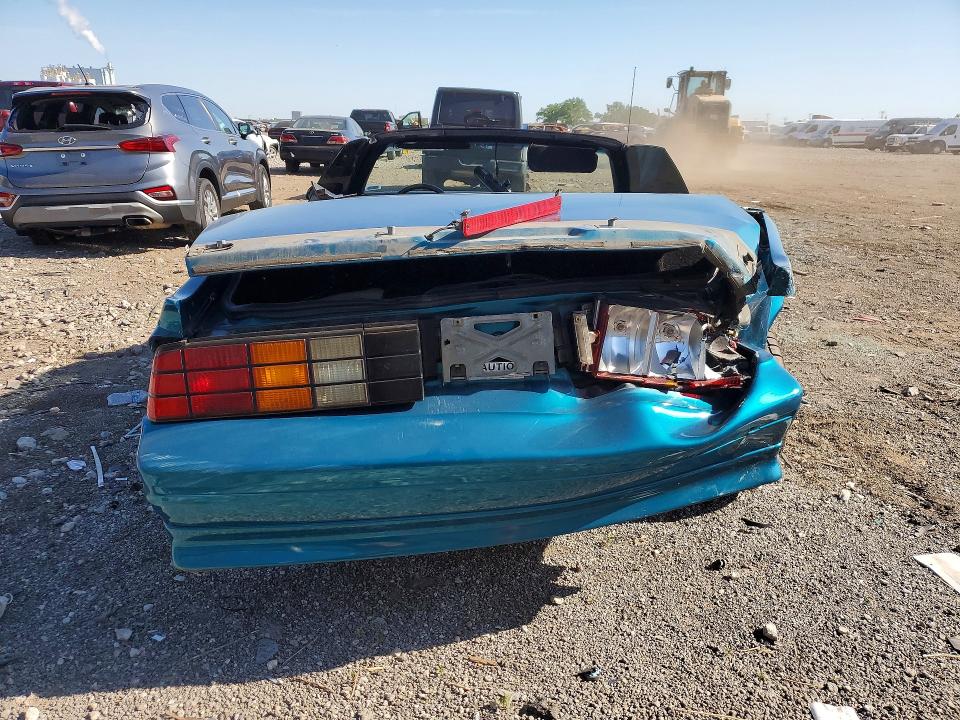 1992 Chevrolet Camaro VIN 1G1FP33E0NL162935 COPART salvage auction — REAR END, Il - Salvage Certificate, sold $4,400 on 2026-07-03 (photo 6)