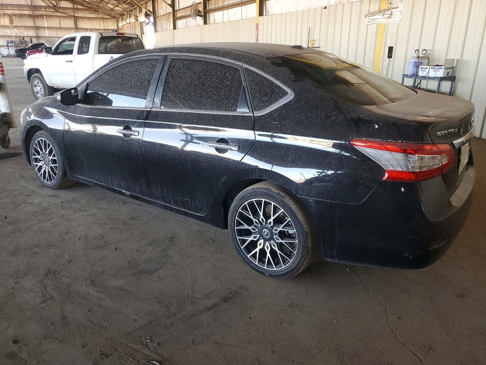 2013 Nissan Sentra VIN 3N1AB7AP3DL711609 COPART salvage auction — MINOR DENT/SCRATCHES, Az - Certificate Of Title, sold $500 on 2026-07-06 (photo 2)