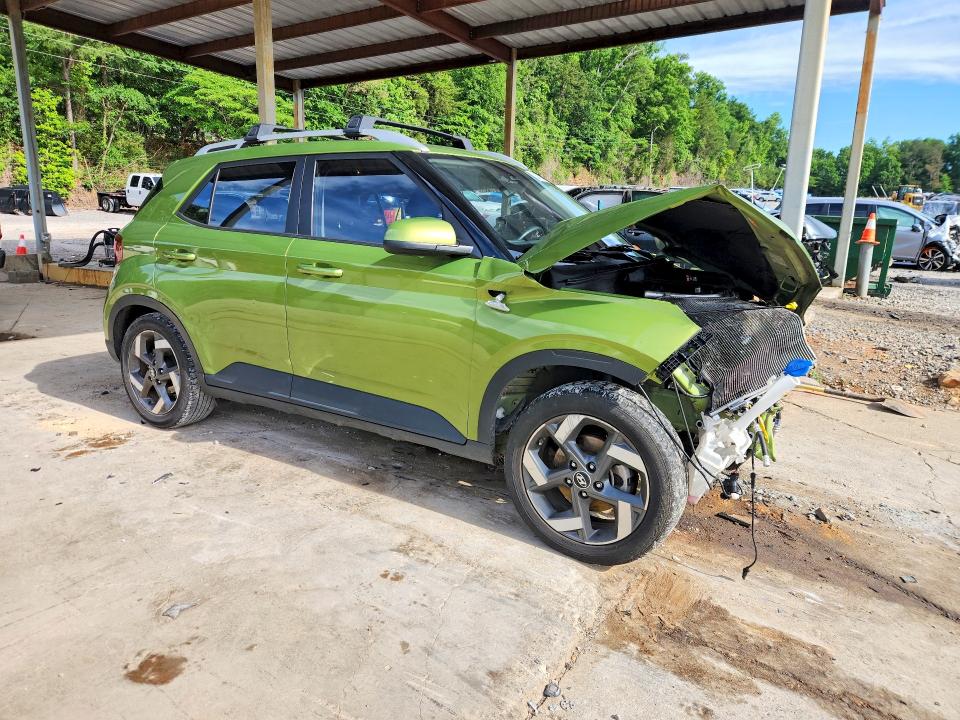 2023 Hyundai VIN KMHRC8A35PU253660 COPART salvage auction — FRONT END, Al - Cert Of Title-Salvage Title, sold $250 on 2026-07-28 (photo 4)