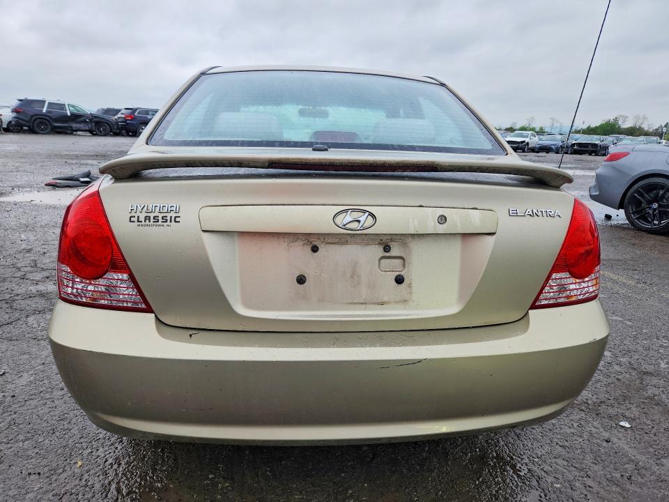 2005 Hyundai Elantra VIN KMHDN46D85U108768 COPART salvage auction — FRONT END, Pa - Certificate Of Salvage, sold $400 on 2026-07-07 (photo 6)