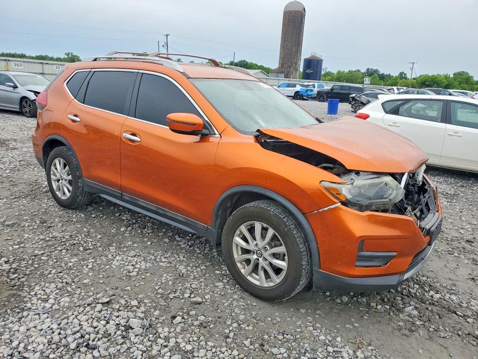 2017 Nissan Rogue VIN 5N1AT2MV4HC811349 COPART salvage auction — FRONT END, AL - CERT OF TITLE-SALVAGE TITLE, sold $1,250 on 2026-07-02 (photo 4)