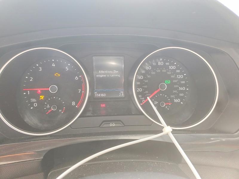 2018 Volkswagen Tiguan VIN 3VV3B7AX8JM002669 COPART salvage auction — FRONT END, CA - SALVAGE CERTIFICATE, sold $3,750 on 2026-07-02 (photo 9)
