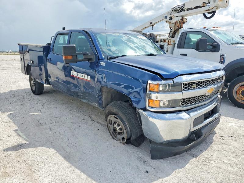 2019 Chevrolet VIN 1GC1CREG0KF256502 COPART salvage auction — FRONT END, Fl - Cert Of Title Slvg Rebuildable, sold $1,950 on 2026-07-09 (photo 1)