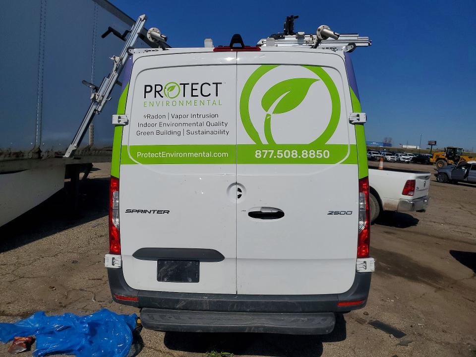 2022 Mercedes-benz Sprinter VIN W1Y4EBHY9NT107090 COPART salvage auction — SIDE, Mi - Scrap Certificate Of Title, sold $9,000 on 2026-07-15 (photo 6)