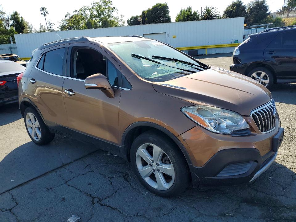 2016 Buick Encore VIN KL4CJESB7GB565490 COPART salvage auction — MINOR DENT/SCRATCHES, CA - SALVAGE CERTIFICATE, sold $725 on 2026-07-10 (photo 4)