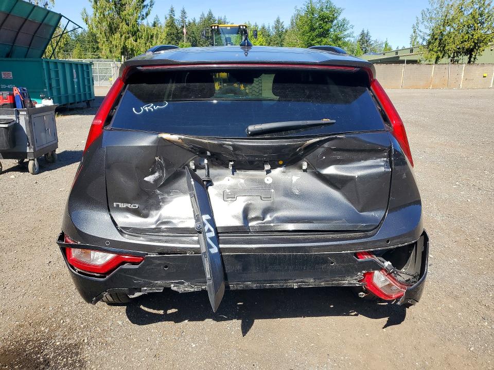 2024 Kia Niro VIN KNDCR3L14R5122403 COPART salvage auction — FRONT END, FL - CERT OF TITLE SLVG REBUILDABLE, sold $4,450 on 2026-07-13 (photo 6)