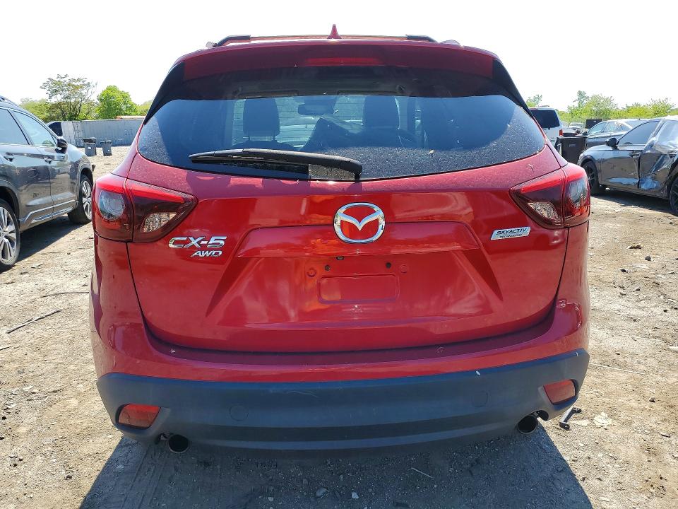2016 Mazda Cx-5 VIN JM3KE4DY5G0604324 COPART salvage auction — FRONT END, Md - Cert Of Salvage < 75% Damage, sold $3,150 on 2026-07-28 (photo 6)