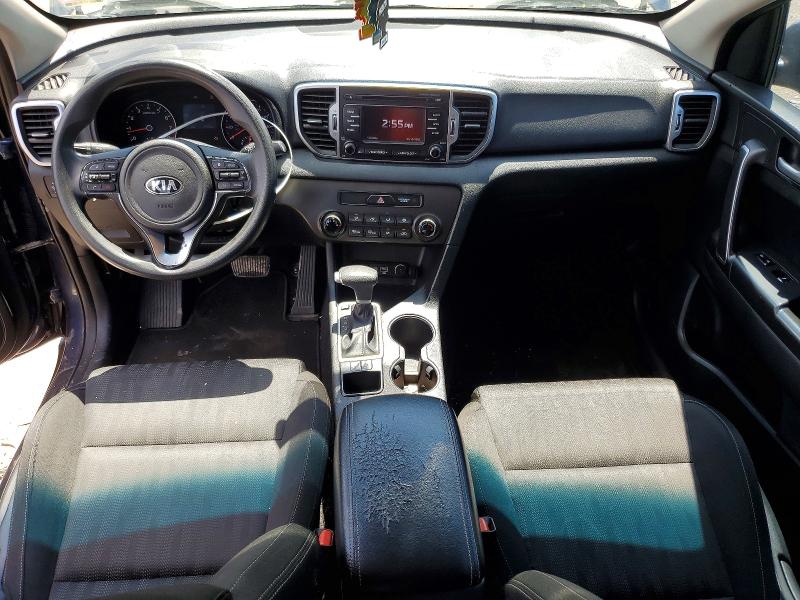 2017 Kia Sportage VIN KNDPM3AC9H7232306 COPART salvage auction — FRONT END, Tx - Salvage Vehicle Title, sold $1,800 on 2026-07-16 (photo 8)