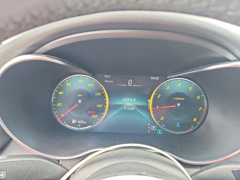 2021 Mercedes-benz VIN W1KWF8EBXMR629029 COPART salvage auction — FRONT END, Nj - Cert Of Title-Salvage, sold $12,400 on 2026-07-23 (photo 9)