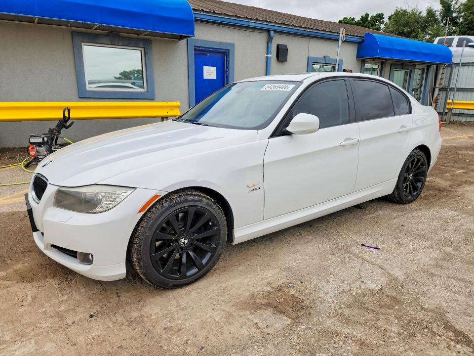 2011 BMW 3er VIN WBAPK7C51BF087333 COPART salvage auction — HAIL, KS - CERT OF TITLE-SALVAGE, sold $950 on 2026-08-03 (photo 1)
