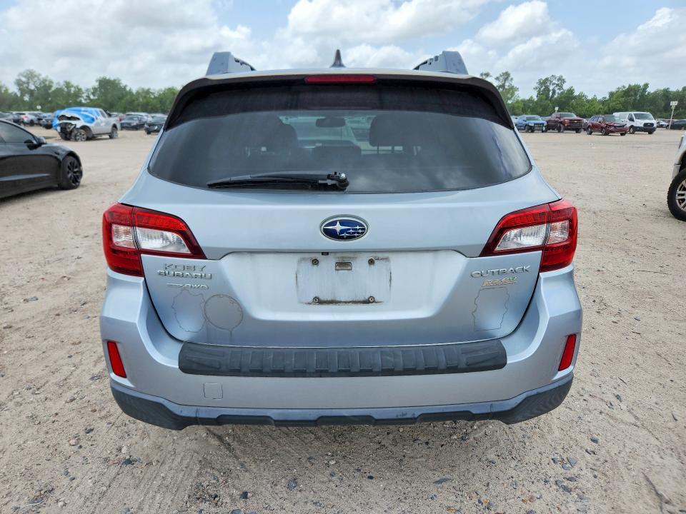 2017 Subaru Outback VIN 4S4BSAKC9H3437663 COPART salvage auction — HAIL, Tx - Certificate Of Title, sold $5,200 on 2026-07-02 (photo 6)