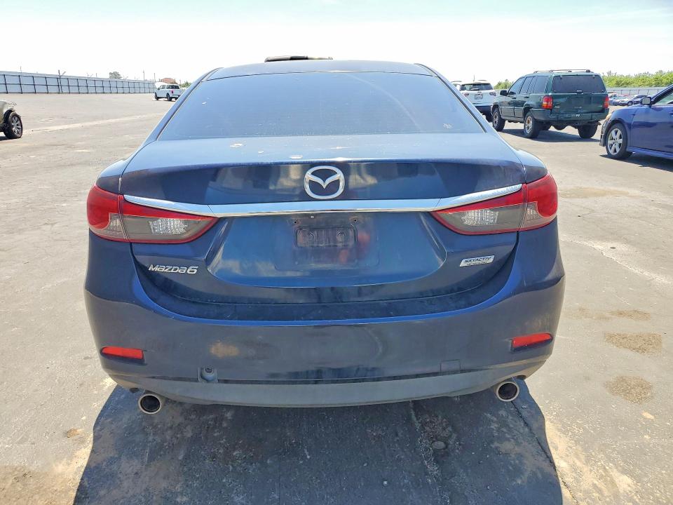 2015 Mazda 6 VIN JM1GJ1U59F1223261 COPART salvage auction — FRONT END, Ca - Salvage Certificate, sold $1,700 on 2026-07-02 (photo 6)