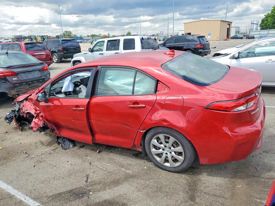 2020 Toyota Corolla VIN JTDEPRAE9LJ045436 COPART salvage auction — FRONT END, Oh - Cert Of Title-Salvage, sold $500 on 2026-07-29 (photo 2)