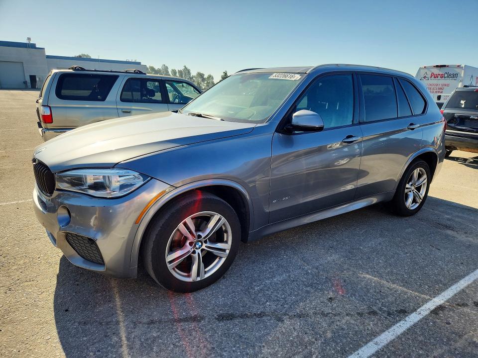 2014 BMW X5 VIN 5UXKR2C52E0H32480 COPART salvage auction — MINOR DENT/SCRATCHES, Ca - Dis/Dlr/Exp Only Clean Title, sold $2,500 on 2026-07-02 (photo 1)