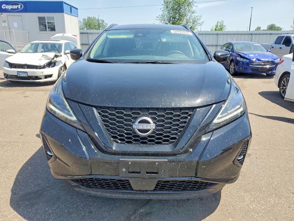 2024 Nissan Murano VIN 5N1AZ2BS0RC127875 COPART salvage auction — HAIL, Mn - Cert Of Title-Salvage, sold $11,600 on 2026-07-02 (photo 5)
