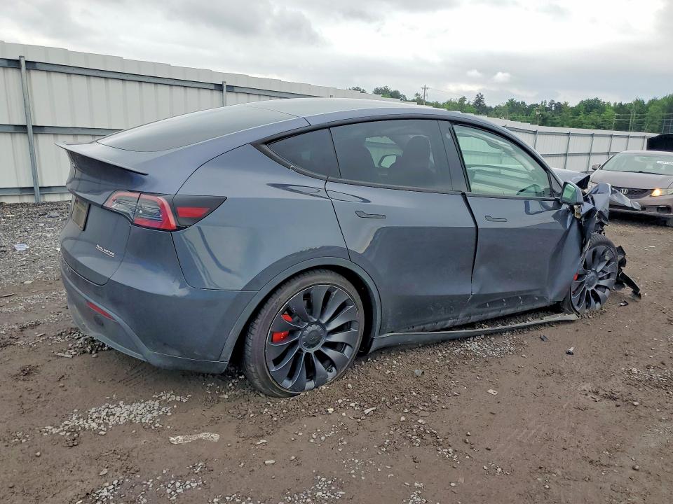 2023 Tesla VIN 7SAYGDEF0PF711991 COPART salvage auction — FRONT END, Va - Cert Of Title - Salvage, sold $6,700 on 2026-07-08 (photo 3)