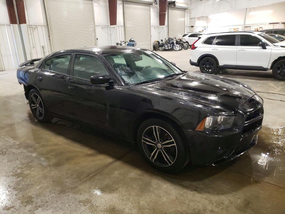 2014 Dodge Charger VIN 2C3CDXJG6EH145976 COPART salvage auction — REAR END, ID - SALVAGE CERTIFICATE OF TITLE, sold $625 on 2026-08-10 (photo 4)