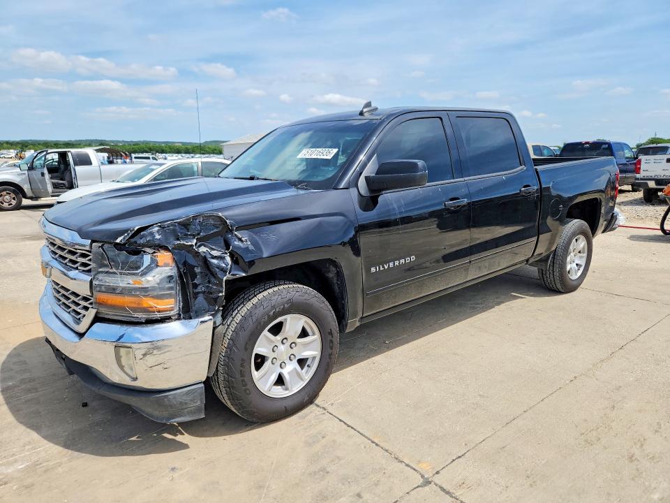 2017 Chevrolet Silverado VIN 3GCPCREC0HG178396 COPART salvage auction — FRONT END, Tx - Certificate Of Title, sold $5,600 on 2026-07-09 (photo 1)