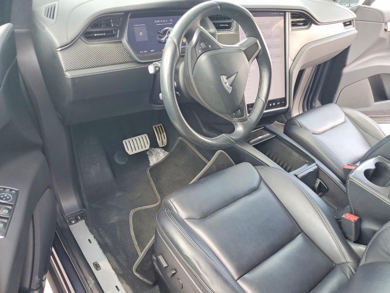 2020 Tesla Model x VIN 5YJXCBE49LF248542 COPART salvage auction — REAR END, Fl - Cert Of Title Slvg Rebuildable, sold $13,200 on 2026-07-09 (photo 8)