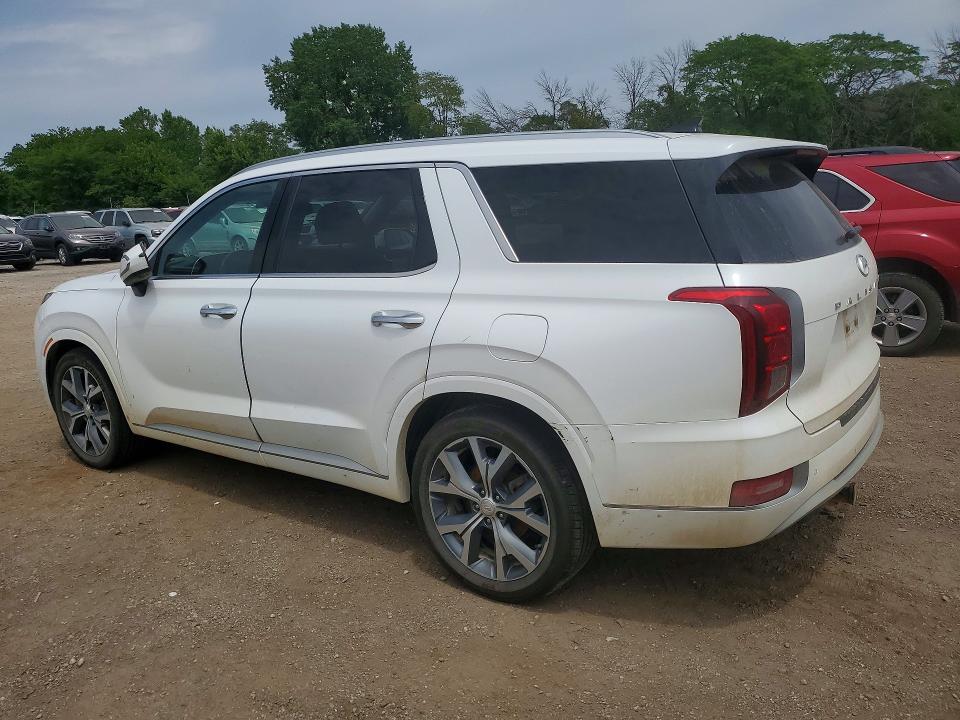 2021 Hyundai Palisade VIN KM8R5DHE7MU187585 COPART salvage auction — MECHANICAL, Mn - Certificate Of Title, sold $7,700 on 2026-07-31 (photo 2)