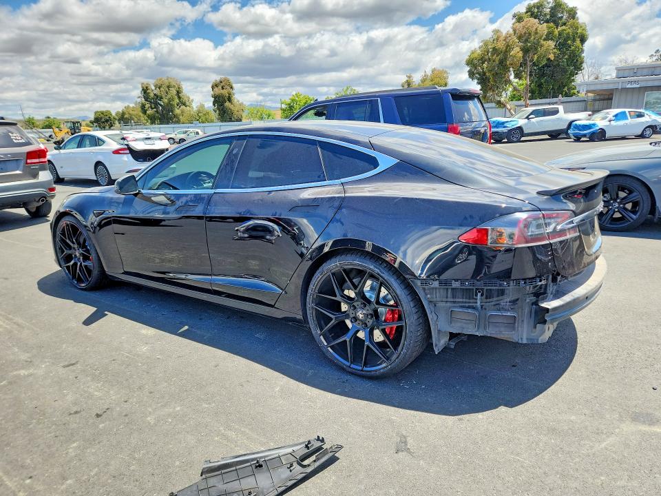 2018 Tesla Model s VIN 5YJSA1E48JF259796 COPART salvage auction — FRONT END, Ca - Salvage Certificate, sold $8,200 on 2026-07-27 (photo 2)