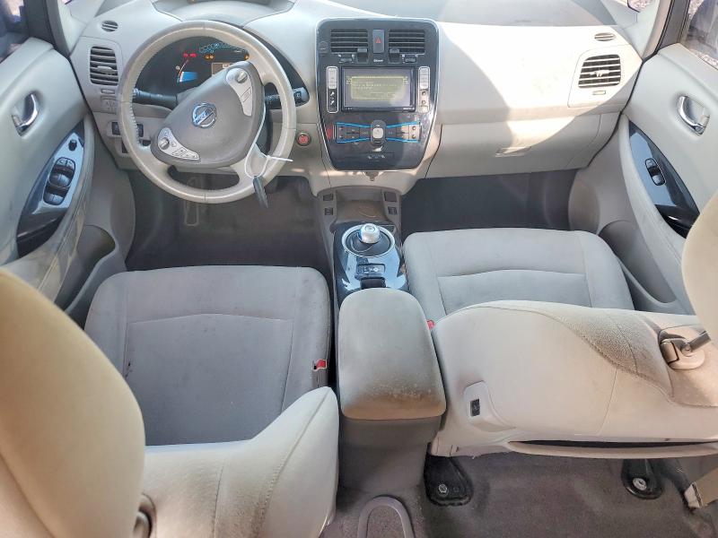 2012 Nissan Leaf VIN JN1AZ0CP2CT023904 COPART salvage auction — FRONT END, Fl - Cert Of Title Slvg Rebuildable, sold $325 on 2026-07-29 (photo 8)
