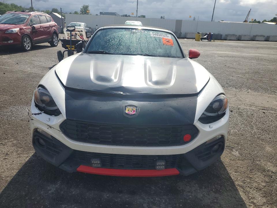 2018 Fiat 124 spider VIN JC1NFAEK4J0139454 COPART salvage auction — FRONT END, OR - SALVAGE TITLE CERTIFICATE, sold $175 on 2026-07-29 (photo 5)