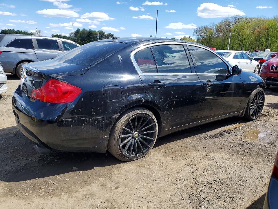 2009 Infiniti G37 VIN JNKCV61F19M053265 COPART salvage auction — FRONT END, Ct - Certificate Of Title, sold $450 on 2026-07-07 (photo 3)