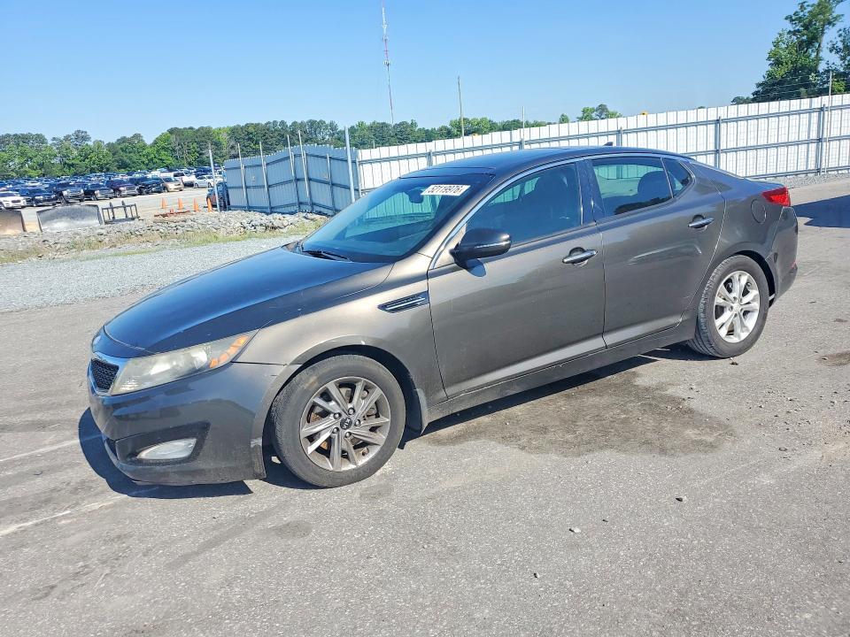 2013 Kia Optima VIN 5XXGN4A74DG228378 COPART salvage auction — REAR END, NC - SALVAGE CERTIFICATE OF TITLE, sold $1,500 on 2026-07-28 (photo 1)