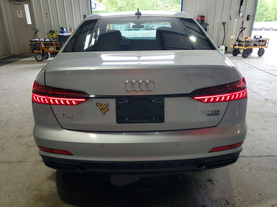2021 Audi VIN WAUL2AF21MN043483 COPART salvage auction — ROLLOVER, Wv - Salvage Certificate, sold $175 on 2026-07-30 (photo 6)