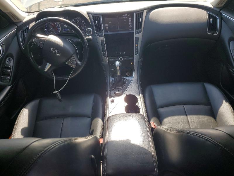 2015 Infiniti VIN JN1BV7AP3FM354050 COPART salvage auction — FRONT END, Ca - Salvage Certificate, sold $2,500 on 2026-07-24 (photo 8)