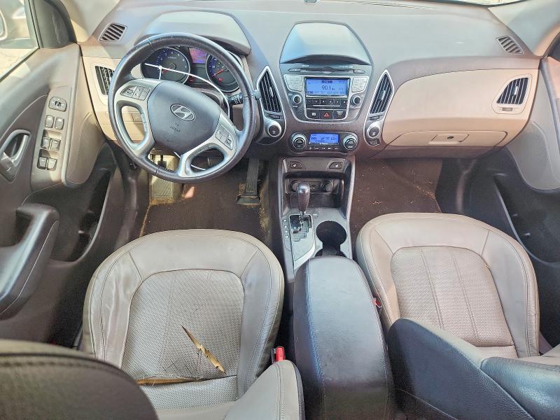 2012 Hyundai Tucson VIN KM8JU3AC7CU486561 COPART salvage auction — REAR END, GA - CERT OF TITLE-SALVAGE, sold $2,100 on 2026-07-17 (photo 8)