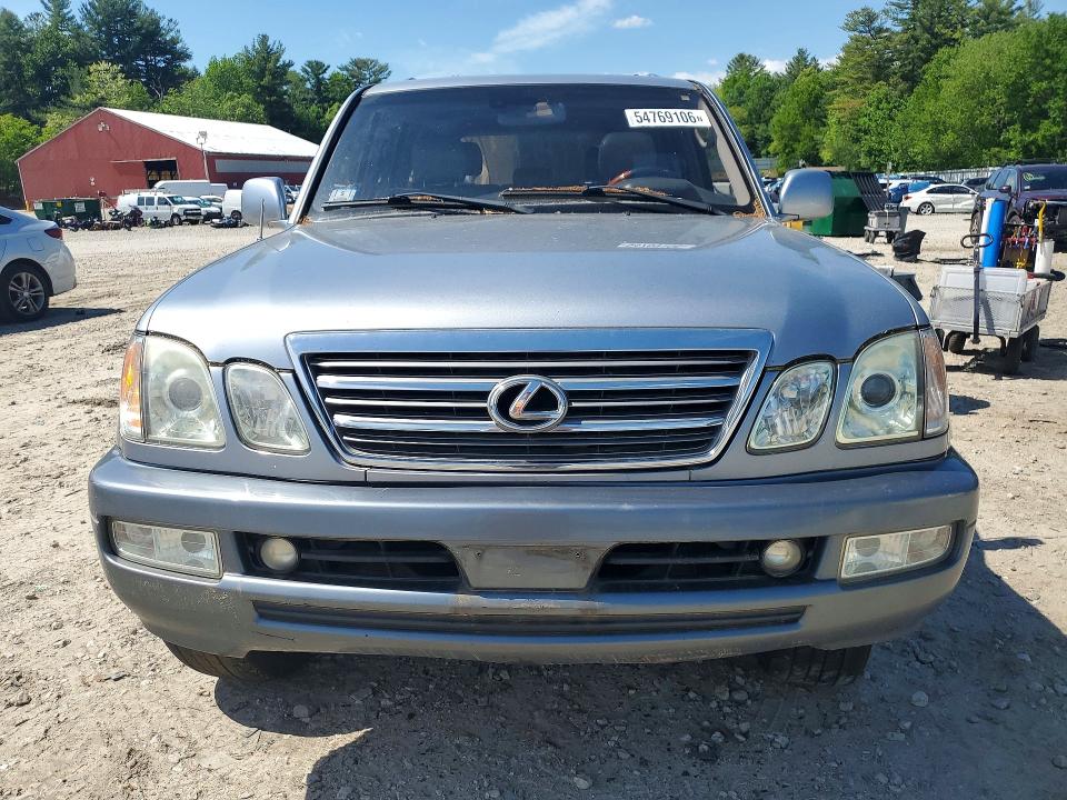 2003 Lexus Lx 470 VIN JTJHT00W033526904 COPART salvage auction — NORMAL WEAR, Ma - Certificate Of Title, sold $2,550 on 2026-07-06 (photo 5)